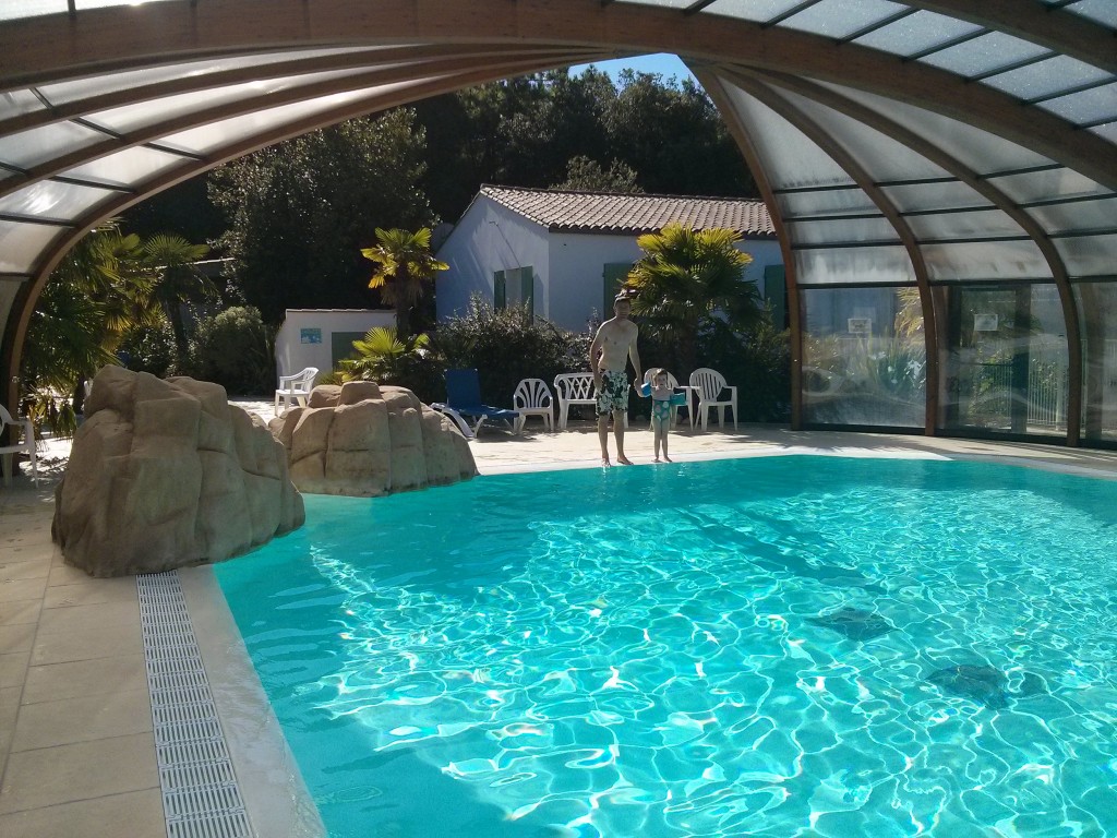 Great swimming pool at Camping La Grainetiere
