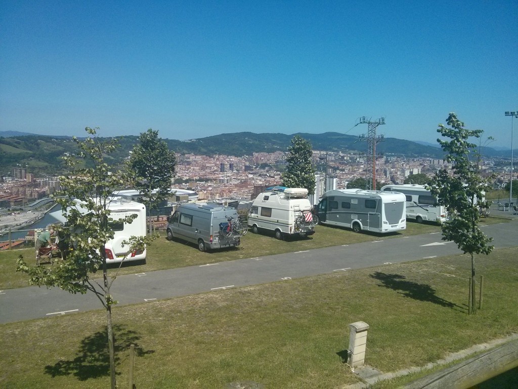 Autocaravaning Kobetamendi, Monte Kobeta, Bilbao