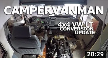 VW LT 4x4 restoration update