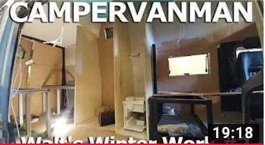 Walt the camper van's winter work