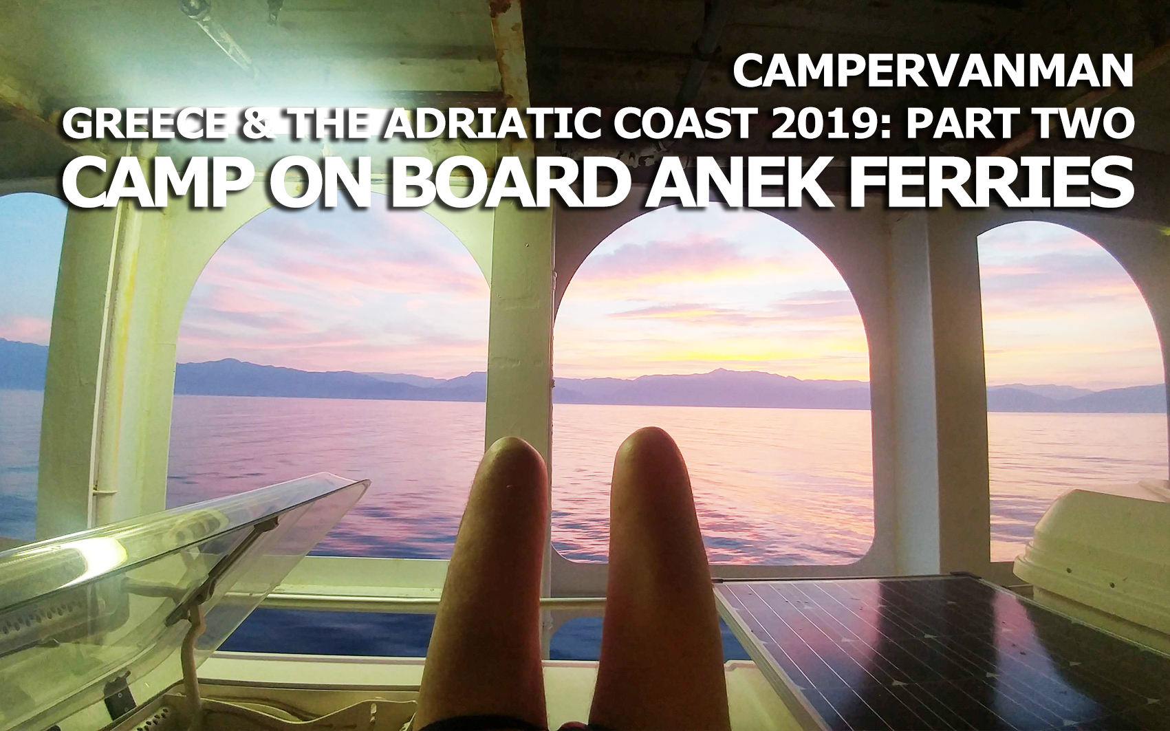 Camp on board Anek ferries