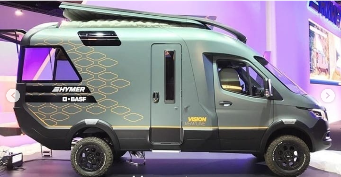 New Hymer BASF Monocoque Camper